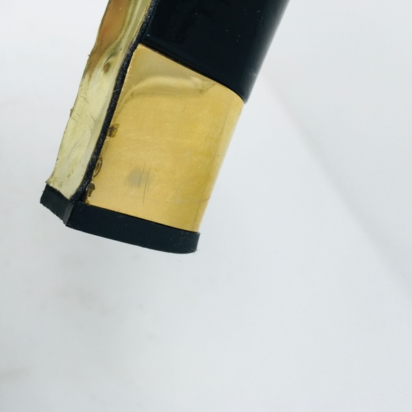 Valentino Garavani VTG leather Heel Gold 38.5 - Picture 5 of 8